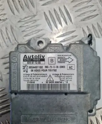 Peugeot 307 Airbag control unit/module 606877300