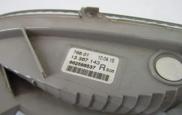 Opel Astra J Front indicator light 13367143