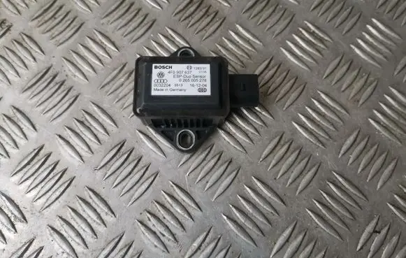 Audi A6 S6 C6 4F ESP acceleration yaw rate sensor 4F0907637 0265005278