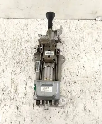 Steering wheel axle set