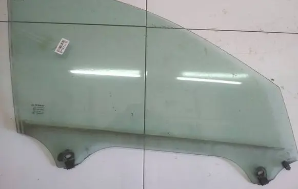 Renault Laguna III Front door window glass four-door AS2