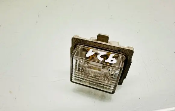 Number plate light