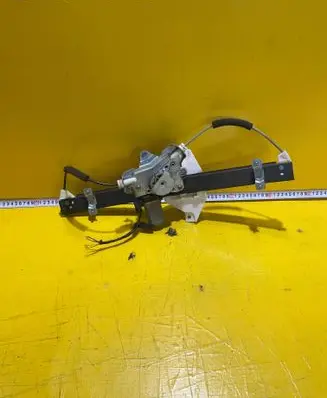 Front door window regulator with motor