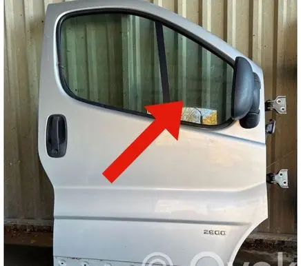Opel Vivaro Front door vent window glass four-door DOT24AS2M25 43R00049