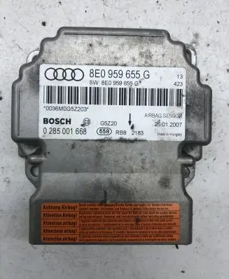 Audi A4 S4 B7 8E 8H Airbag control unit/module 8E0959655G 0285001668