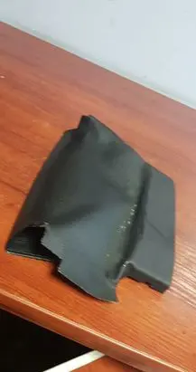 Steering wheel column trim