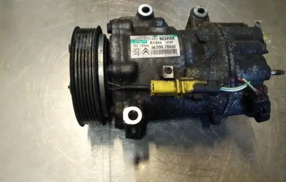 Citroen C4 I Picasso Air conditioning (A/C) compressor (pump) 9659876080 SD7C16
