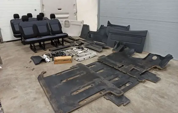 Opel Vivaro Seat set 