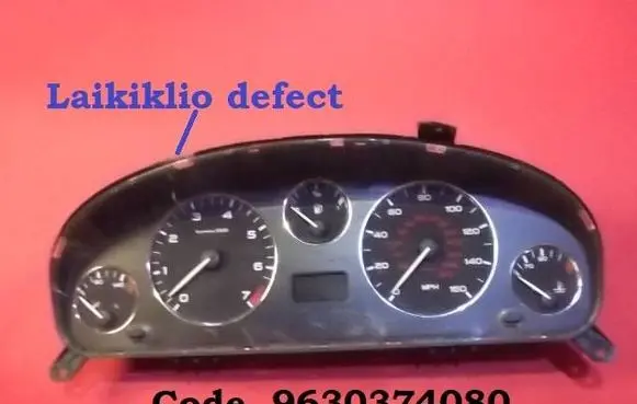Peugeot 406 Speedometer (instrument cluster) 9630374080