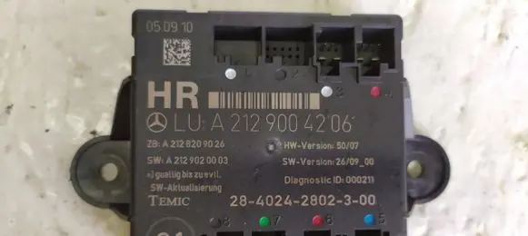 Mercedes-Benz C W204 Door control unit/module A2129004206