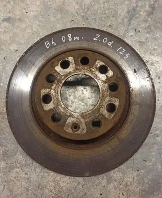 Volkswagen PASSAT B6 Rear brake disc