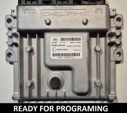 Ford Kuga I Engine control unit/module AV4112A650CJ 97RI010012 28307684