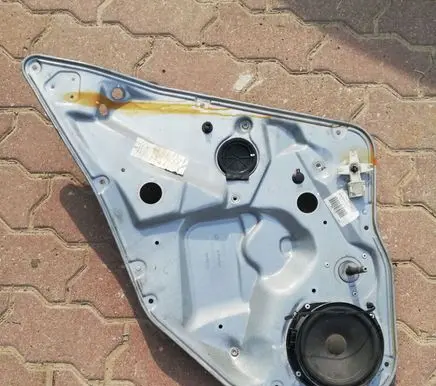 Seat Ibiza III (6L) Rear door window regulator with motor 6L4839755D