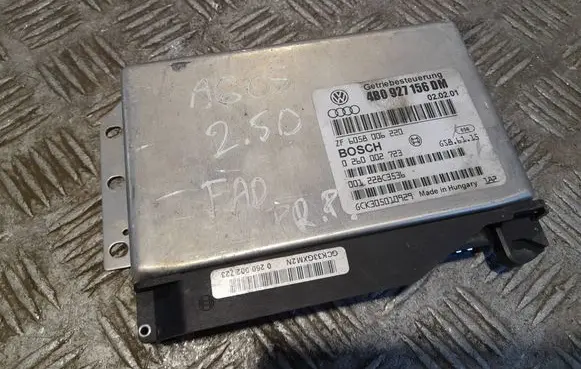 Audi A6 S6 C5 4B Gearbox control unit/module 4B0927156DM 0260002723 6058006220