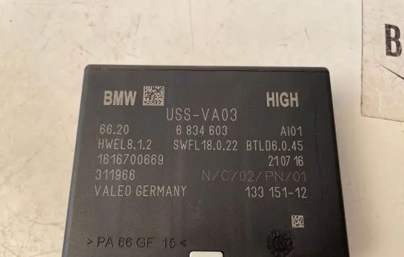 BMW 7 G11 G12 Parking PDC control unit/module 6834603 311966