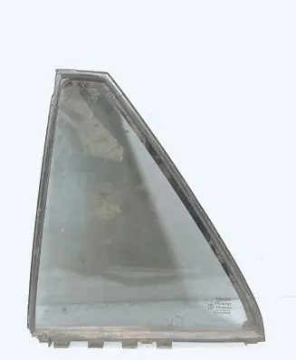 Rear vent window glass
