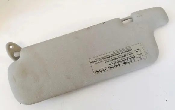 Toyota Yaris Sun visor