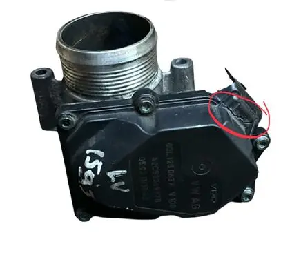 Audi A3 S3 8P Throttle valve 03L128063K A2C53369978