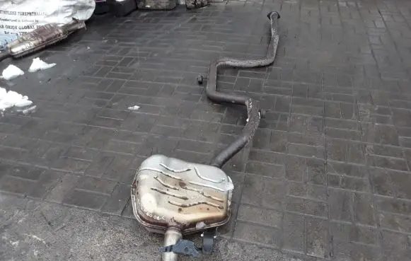 Volvo S80 Muffler/silencer 30792491