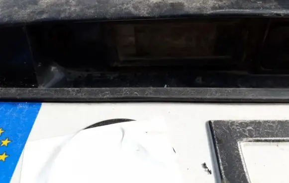 Renault Laguna II Number plate light