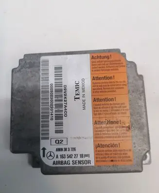 Mercedes-Benz ML W163 Airbag control unit/module A1635422718 A163542271880