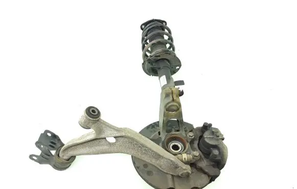 Front wheel hub spindle knuckle