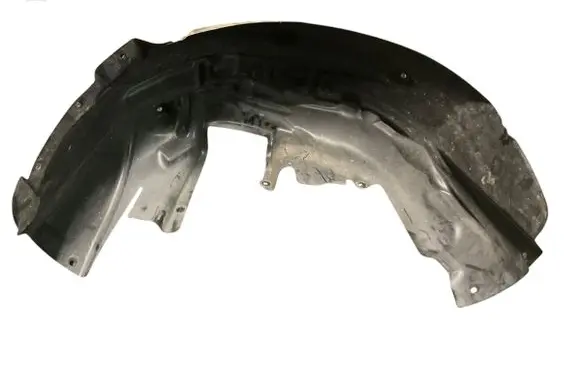 Rear arch fender liner splash guards