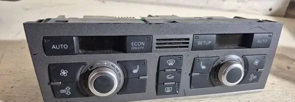 Audi A6 S6 C6 4F Climate control unit 4F1820043J 4F0910043 5HB00883304