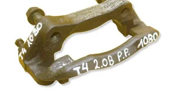 Volkswagen Transporter - Caravelle T4 Front Brake Caliper Pad/Carrier 1080