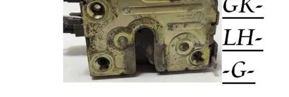 Renault 19 Rear door lock 770046322