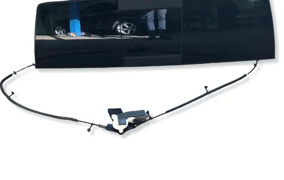 Dodge RAM 1500 DS Rear windscreen/windshield window 43R000264 M512