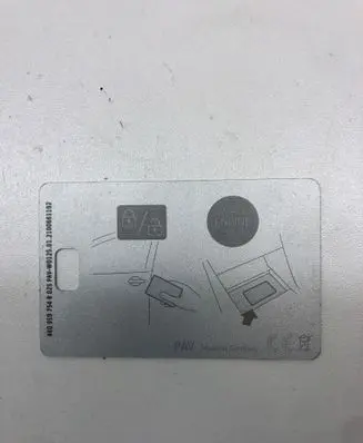 Volkswagen Golf VIII Ignition key/card 4K0959754B