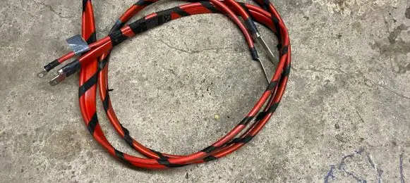BMW 7 E65 E66 Positive cable (battery) 6904901 00062464