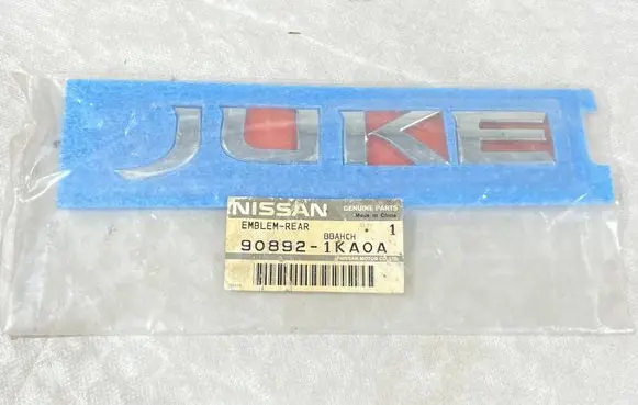 Nissan Juke I F15 Manufacturers badge/model letters 908921KA0ABLCP 908921KA0A