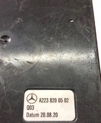 Mercedes-Benz S W223 Other control units/modules A2238200502