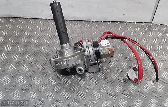 Steering wheel axle