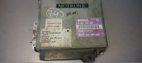 Audi V8 Engine control unit/module 441907404 0261200183