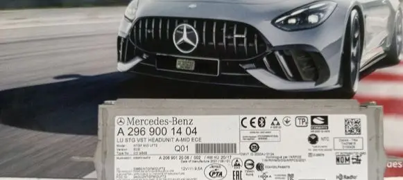 Mercedes-Benz EQS V297 Navigation unit CD/DVD player A2969001404