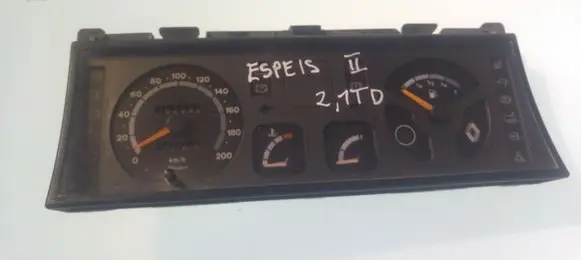 Renault Espace II Speedometer (instrument cluster) 6025104545