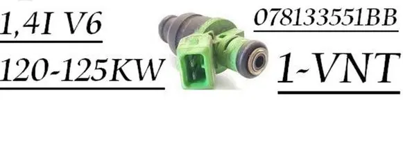 Audi A4 S4 B6 8E 8H Fuel injector 078133551BB