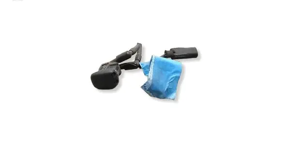 BMW 5 E39 Windshield washer spray nozzle 8361042 6166