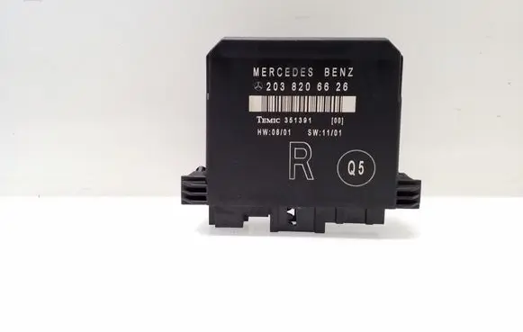 Mercedes-Benz C W203 Door control unit/module 2038206626