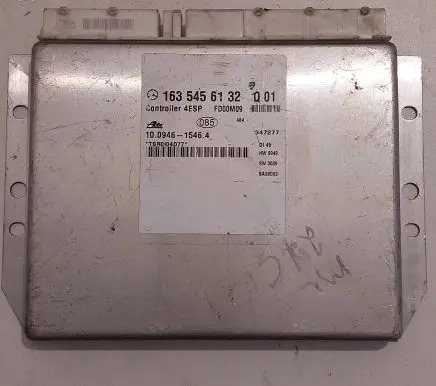 Mercedes-Benz ML W163 ESP (stability system) control unit 1635456132 TBR0104D77 10094615464