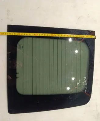 Fiat Doblo Rear door window glass 43R00101 DOT511M316AS3