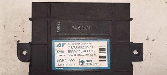 Volkswagen Sharan Comfort/convenience module 95VW15K600BC 5WK4555 7M0962257H