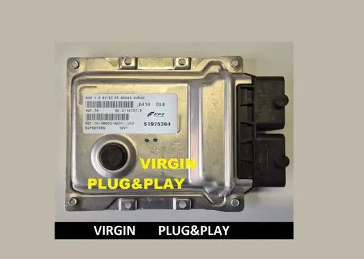 Fiat 500E Engine control unit/module 51975364 BC0116757D BGPBBT8B