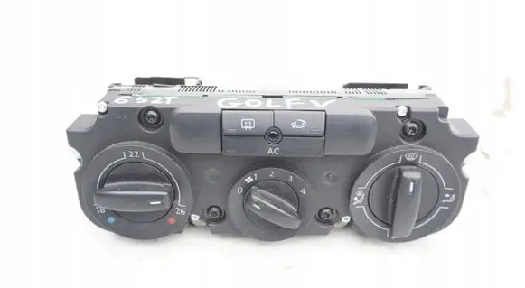 Volkswagen Golf V Climate control unit
