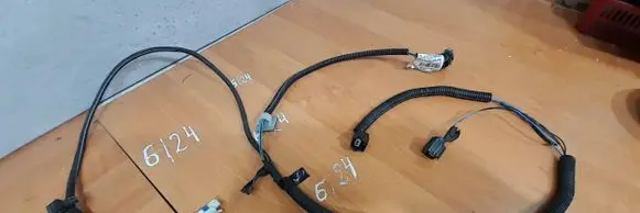Renault Clio III Parking sensor (PDC) wiring loom 8200827114