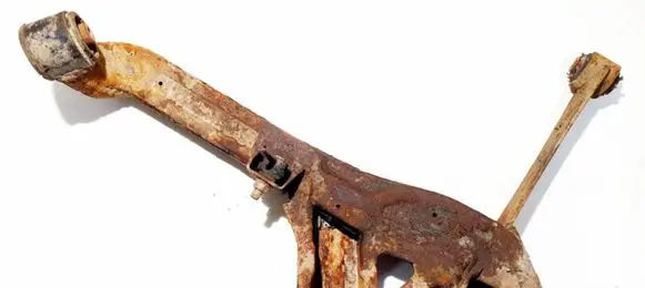 Rear upper control arm/wishbone
