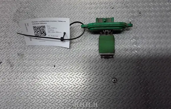 Iveco Daily 30.8 - 9 Heater blower motor/fan resistor 500326616